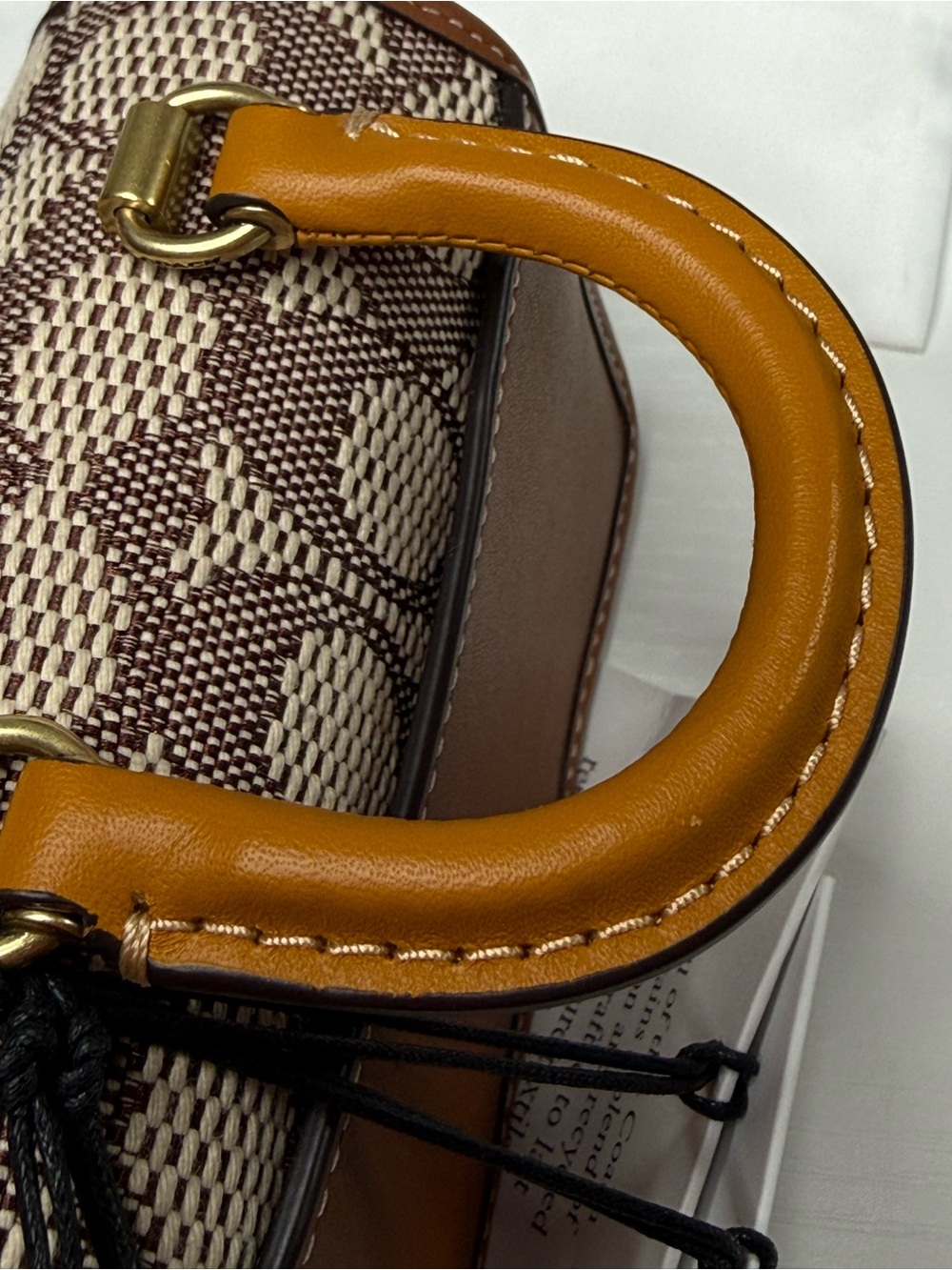 Coach Mini Rogue Top Handle in Signature Jacquard - Picture 12 of 15